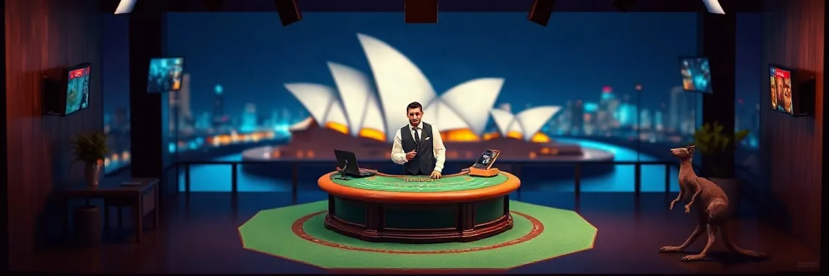 live casino in Australia — Studios Present and Their Specialisations